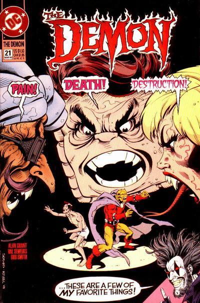 The Demon #21 CVR A DC Comics 1992 VF