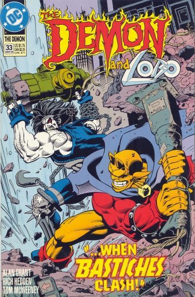 The Demon #33 CVR A DC Comics 1993 VF