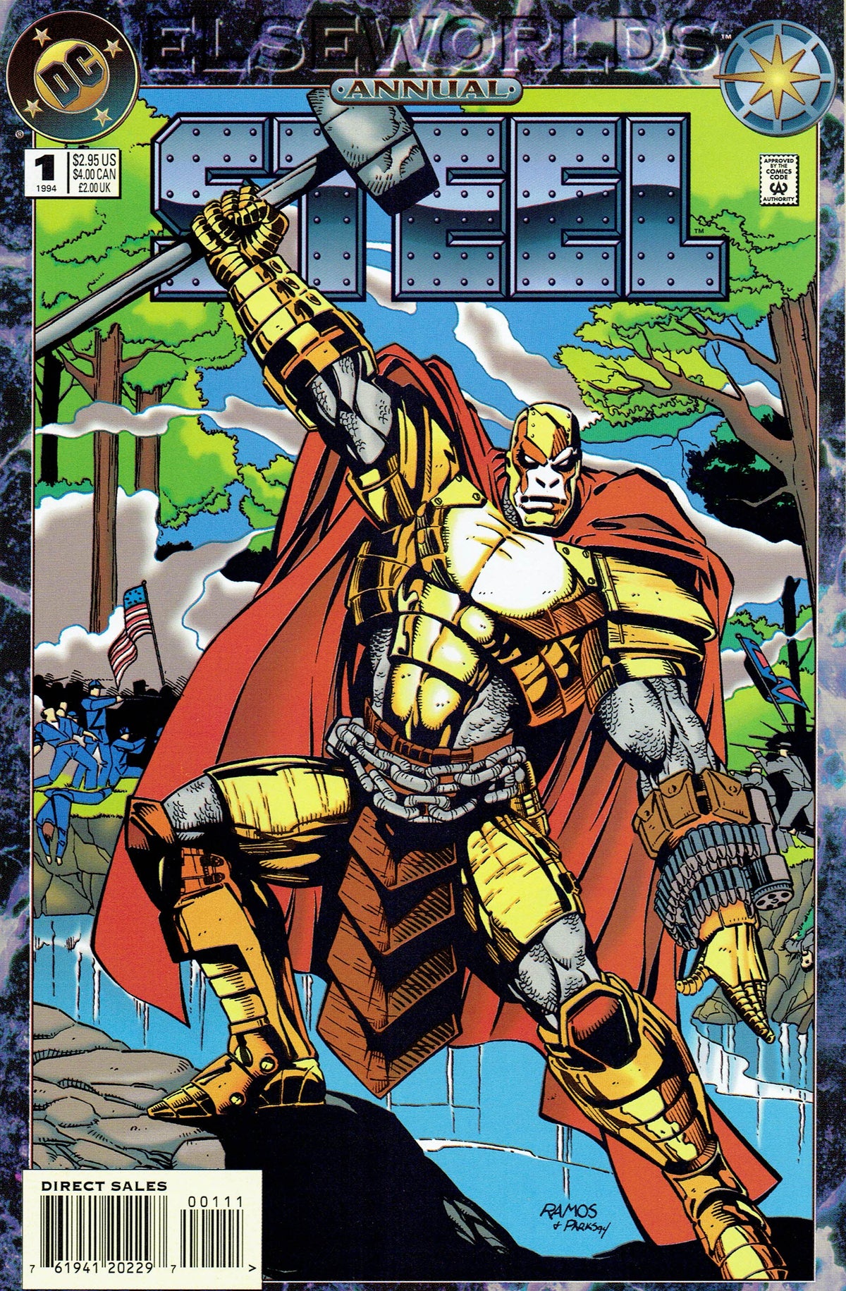 Steel Annual #1 CVR A DC Comics 1994 FN