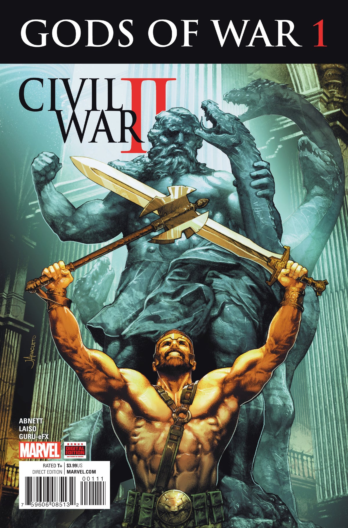 Civil War II: Gods of War #1 CVR A Marvel 2016 FN