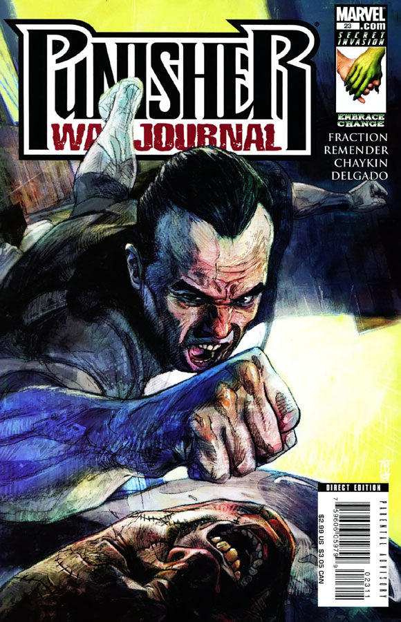 Punisher War Journal #23 CVR A Marvel 2008 FN