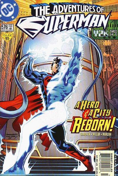 Adventures of Superman #576 CVR A DC Comics 2000 FN