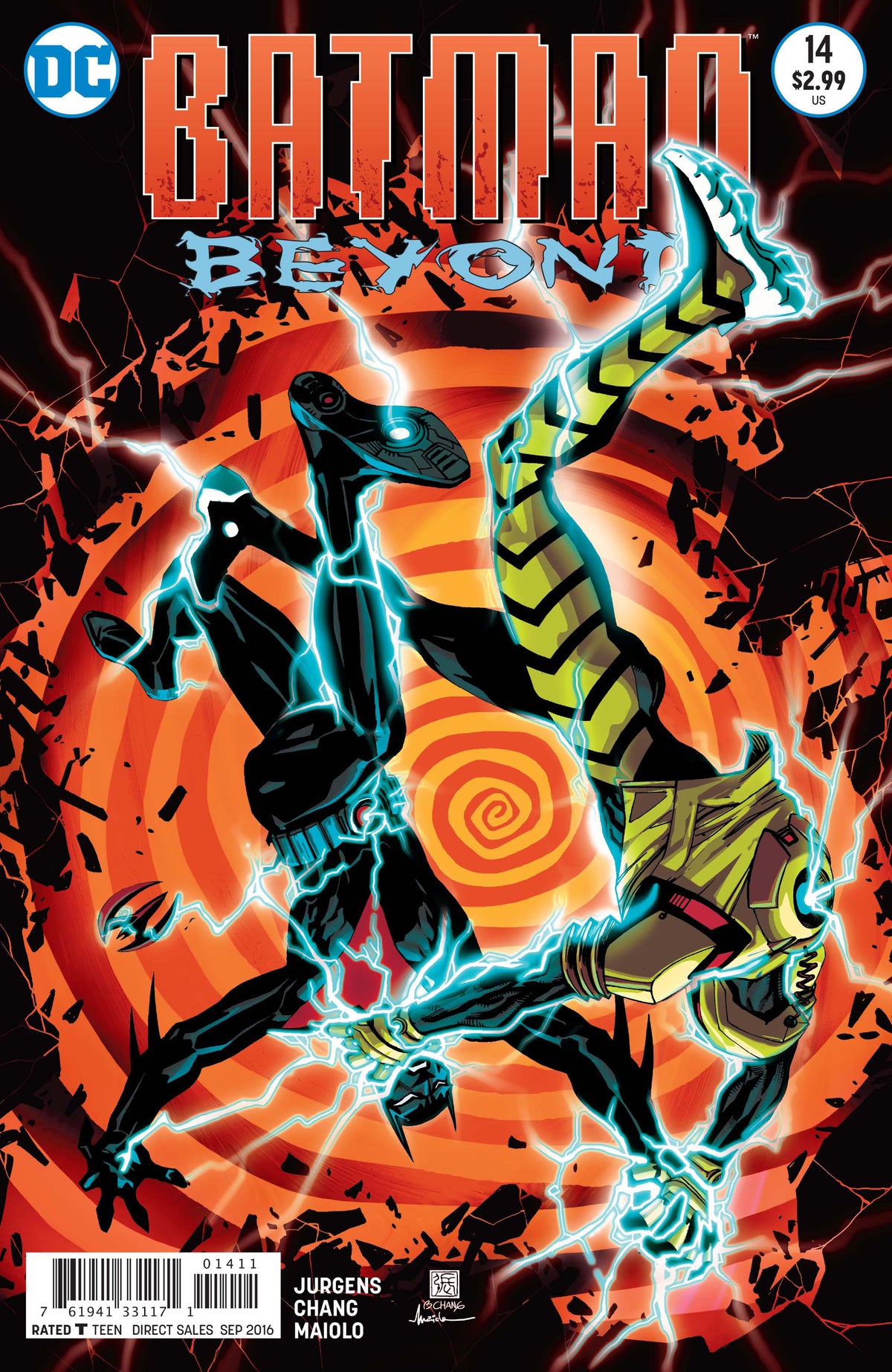 Batman Beyond #14 CVR A DC Comics 2016 VF