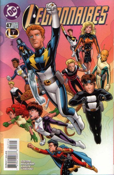 Legionnaires #47 CVR A DC Comics 1997 VF