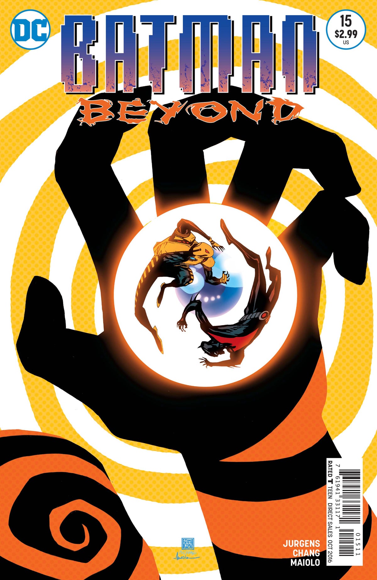 Batman Beyond #15 CVR A DC Comics 2016 VF