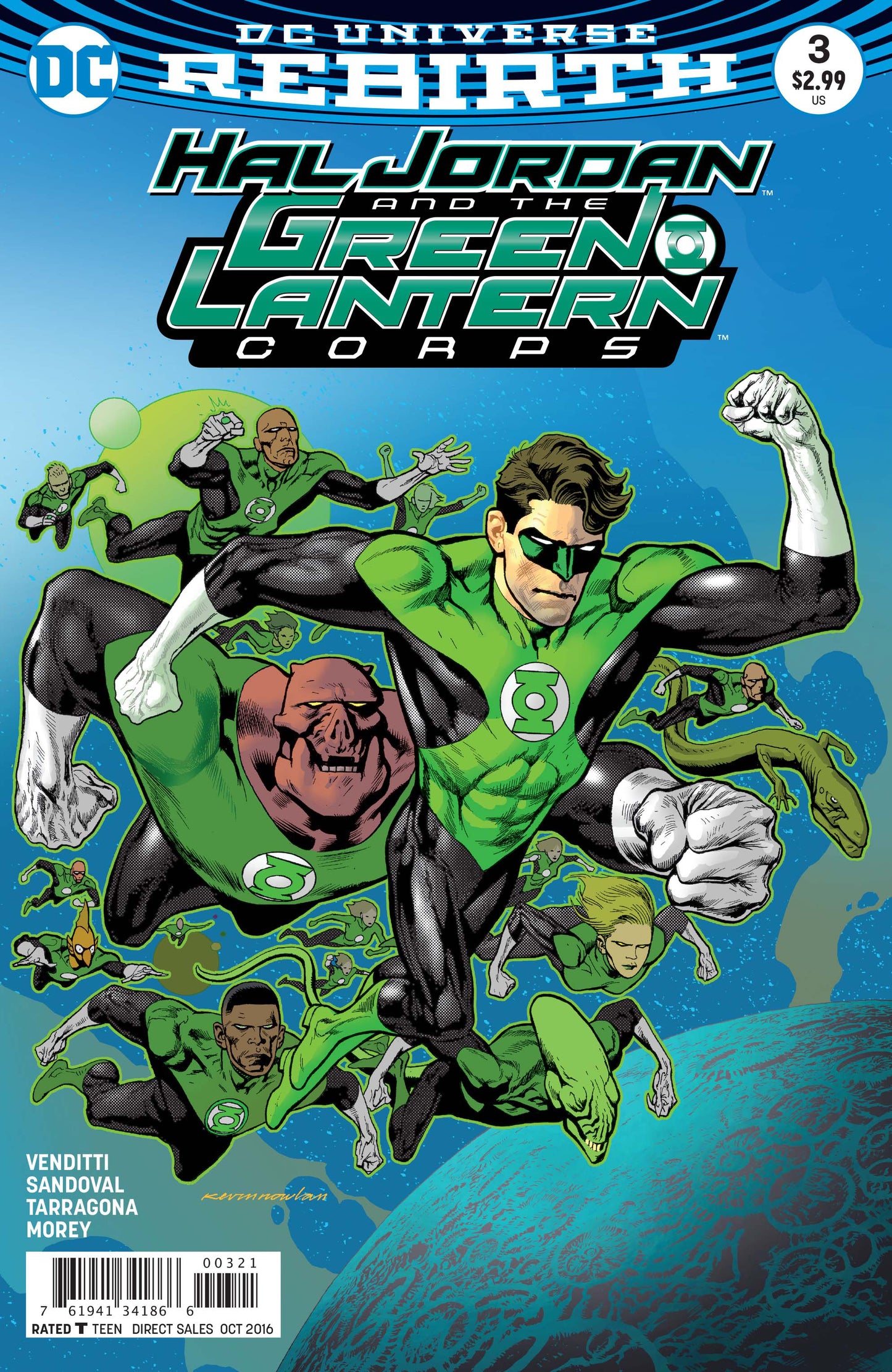 Hal Jordan & The Green Lantern Corps #3 - CVR B (FN)