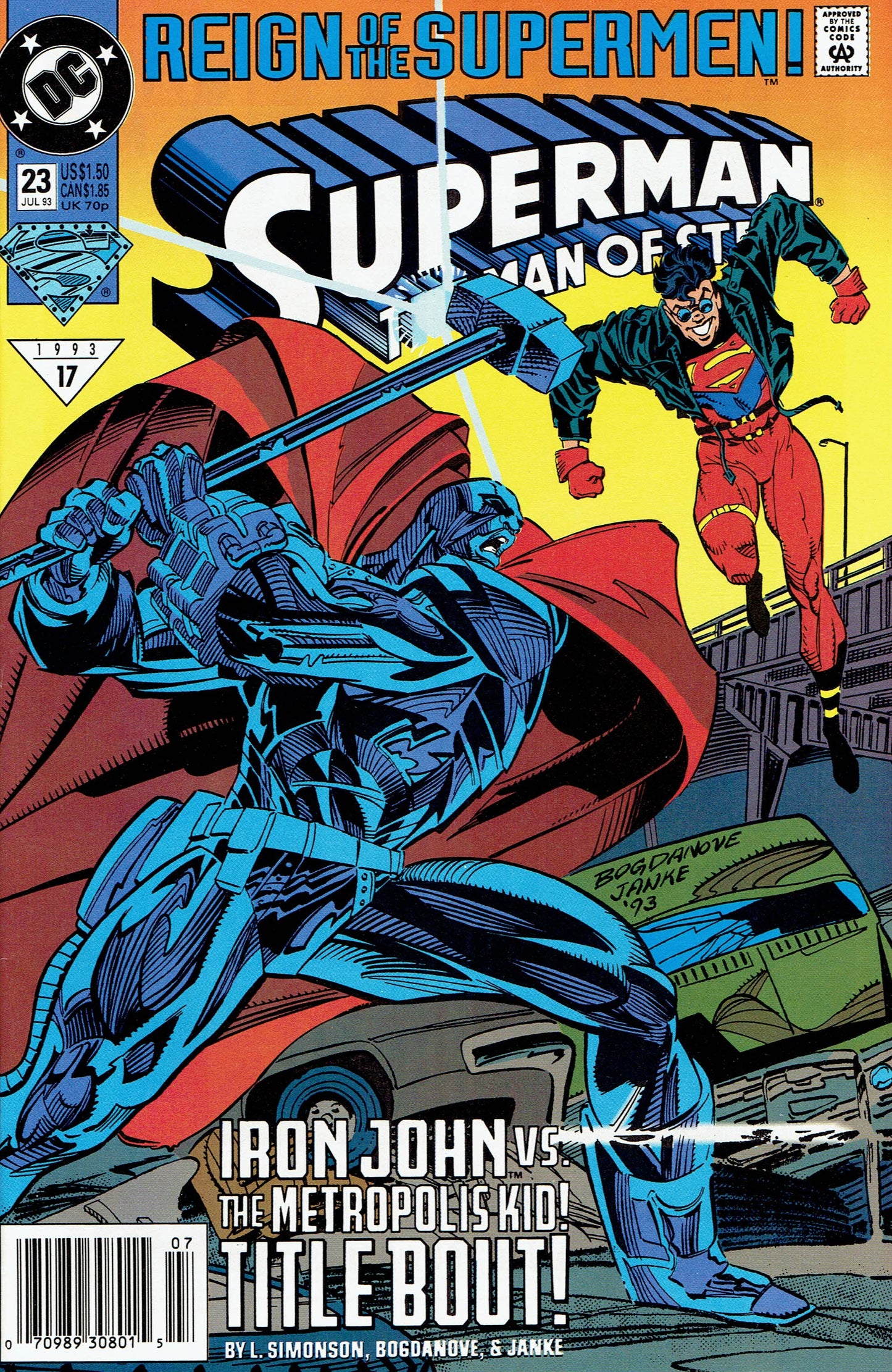 Superman: The Man of Steel #23 - CVR A (FN)