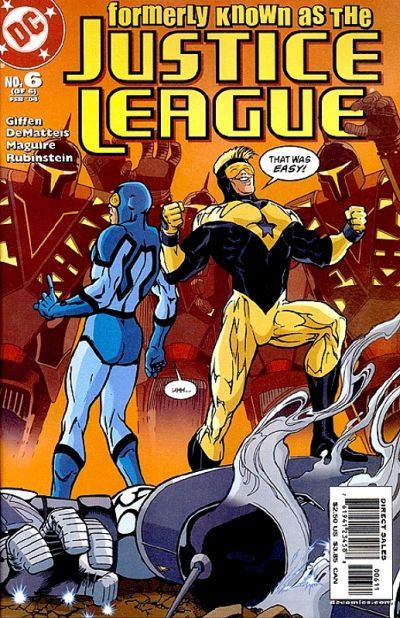 Formerly Known as the Justice League #6 CVR A DC Comics 2003 VF