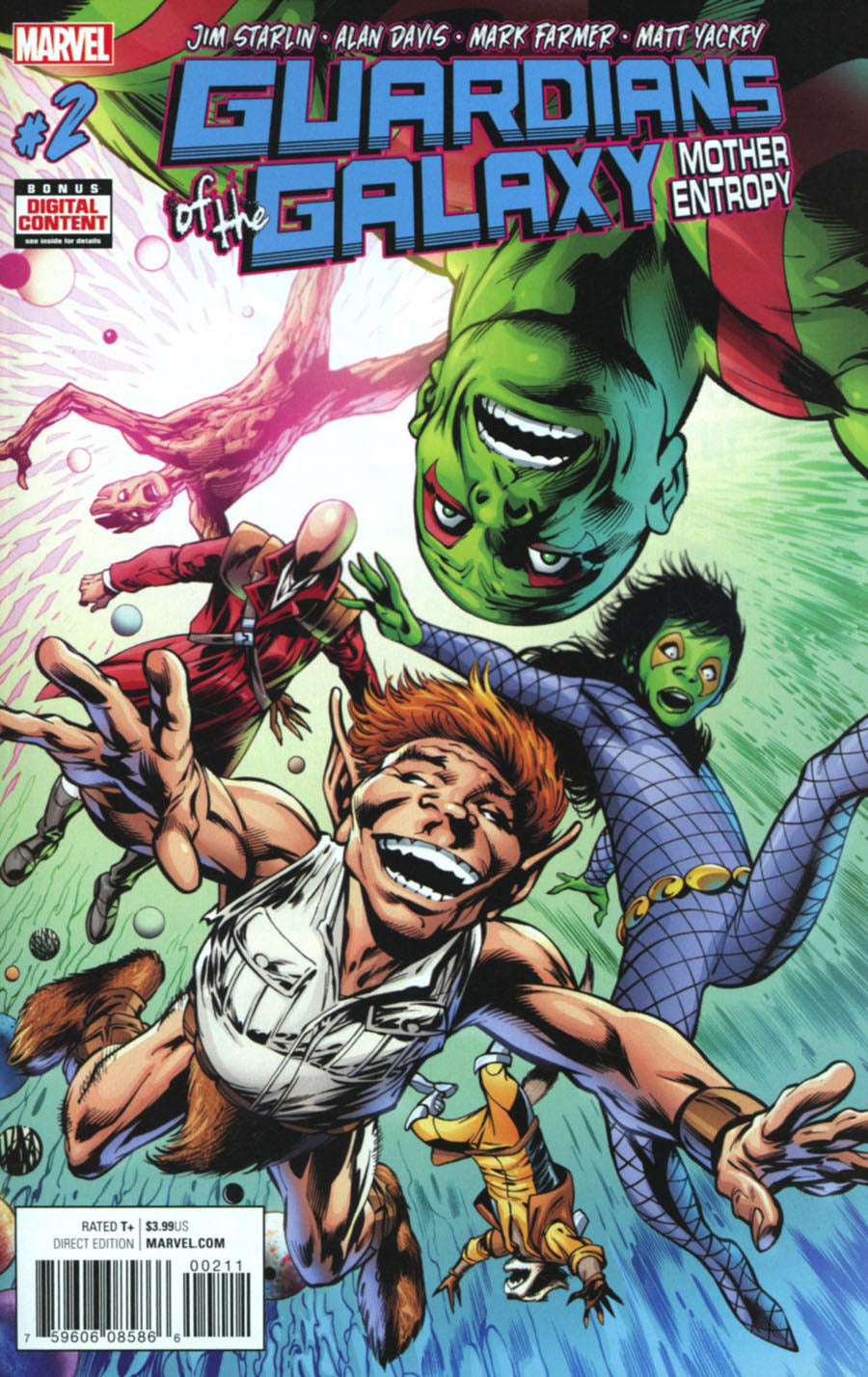 Guardians of the Galaxy: Mother Entropy #2 CVR A Marvel 2017 VF