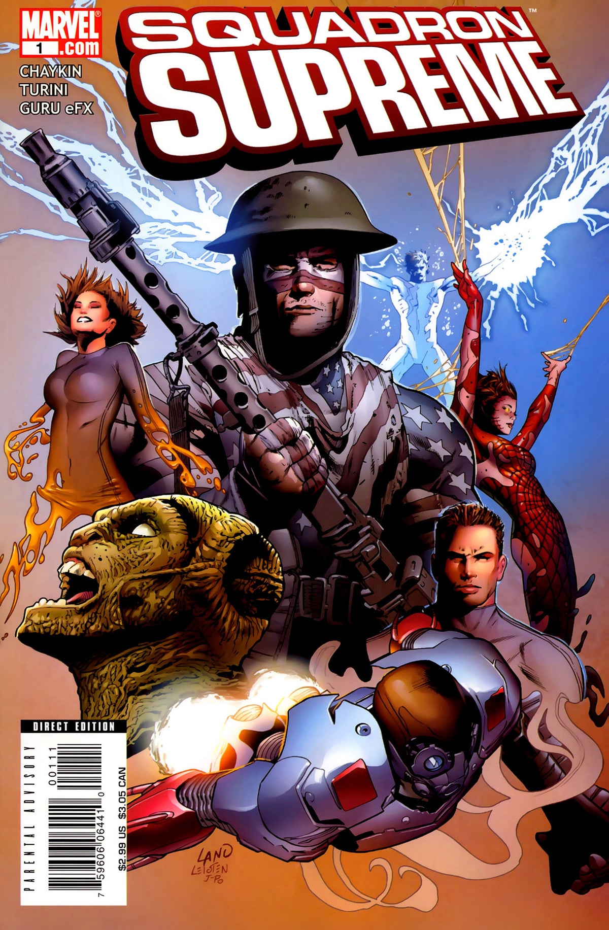 Squadron Supreme #1 CVR A Marvel 2008 VF