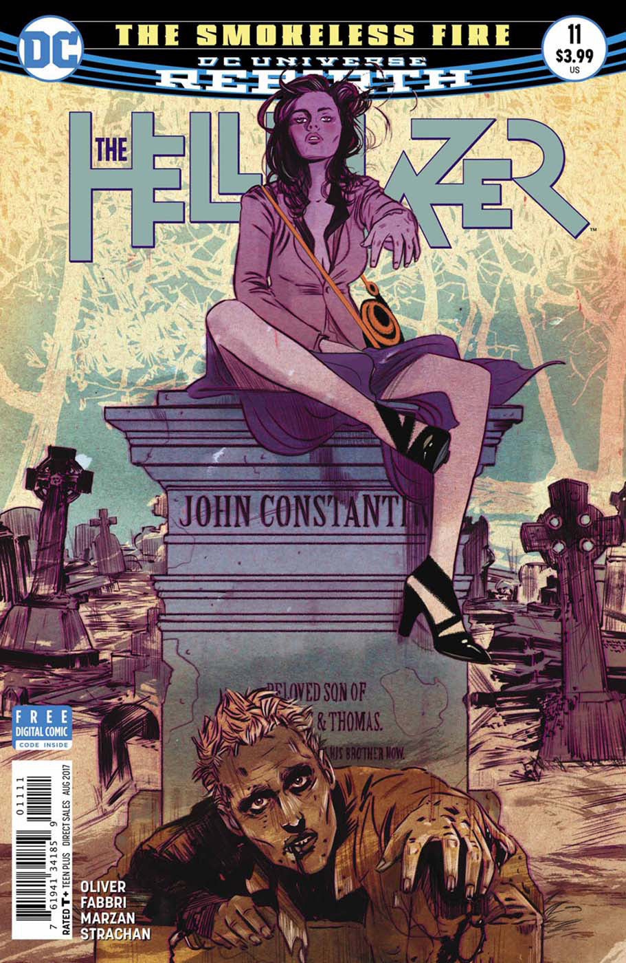 The Hellblazer #11 CVR A DC Comics 2017 FN