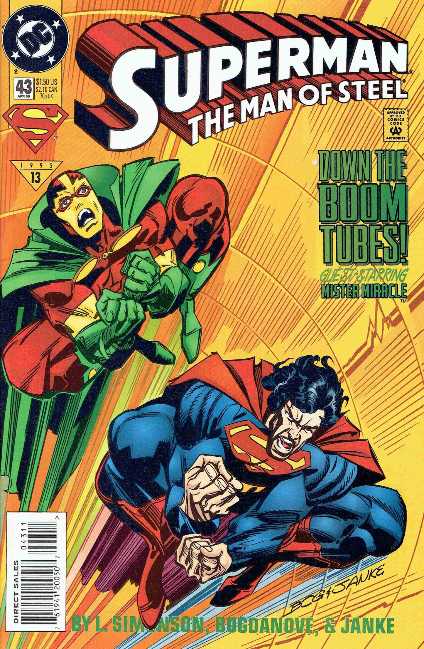 Superman: The Man of Steel #43 - CVR A (FN)