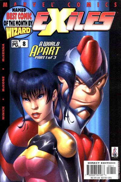 Exiles #8 CVR A Marvel 2002 VF