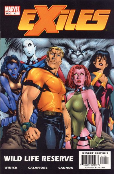 Exiles #17 CVR A Marvel 2002 VF