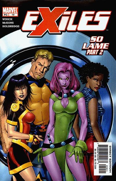 Exiles #19 CVR A Marvel 2003 VF