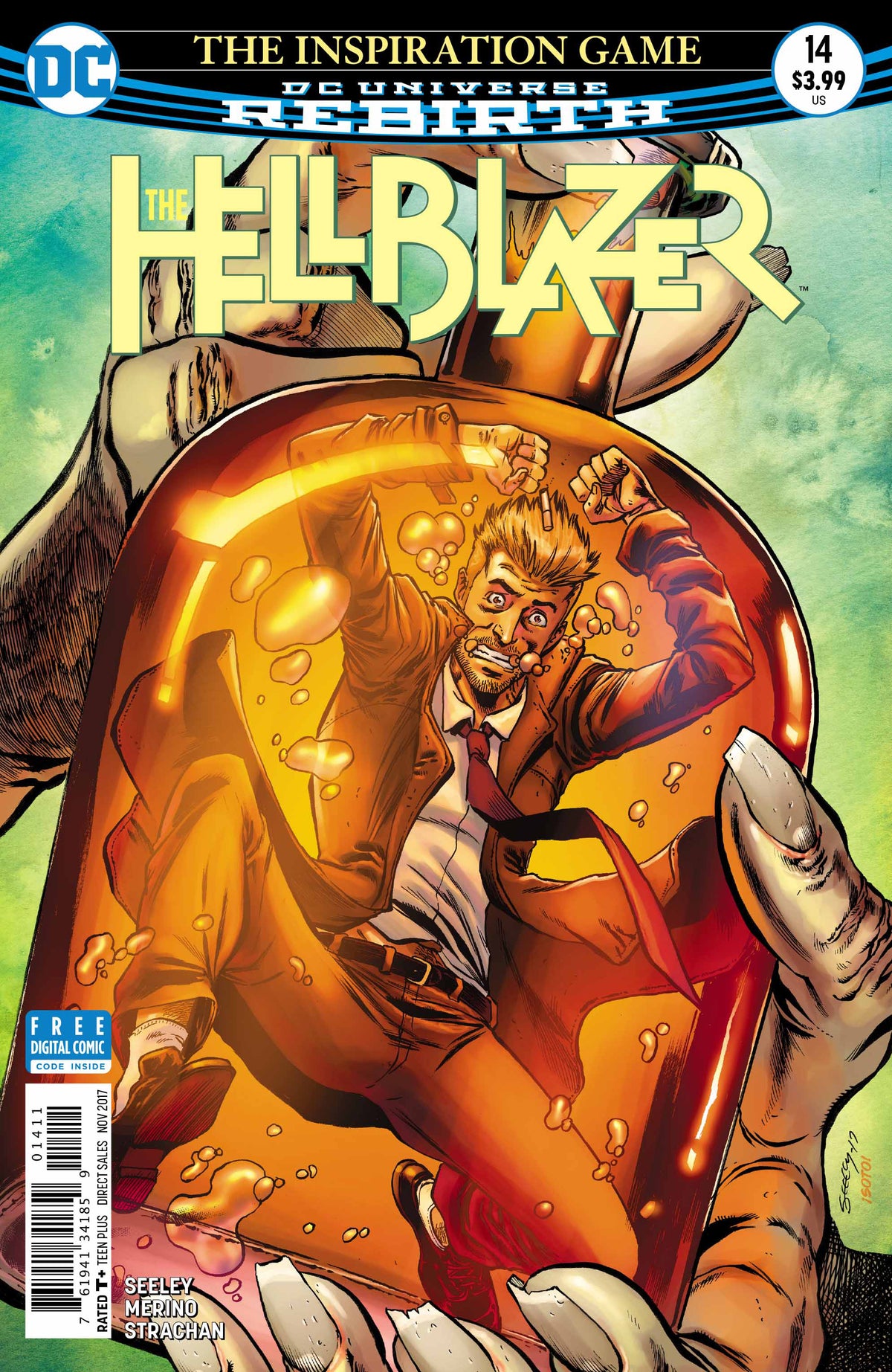 The Hellblazer #14 CVR A DC Comics 2017 FN
