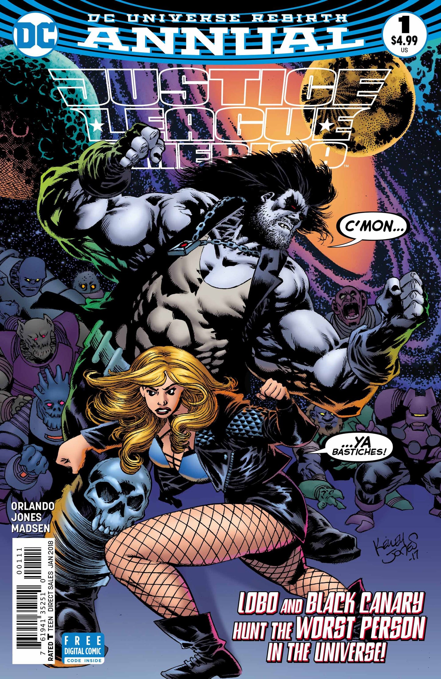 Justice League of America Annual (Rebirth) #1 - CVR A (VF)