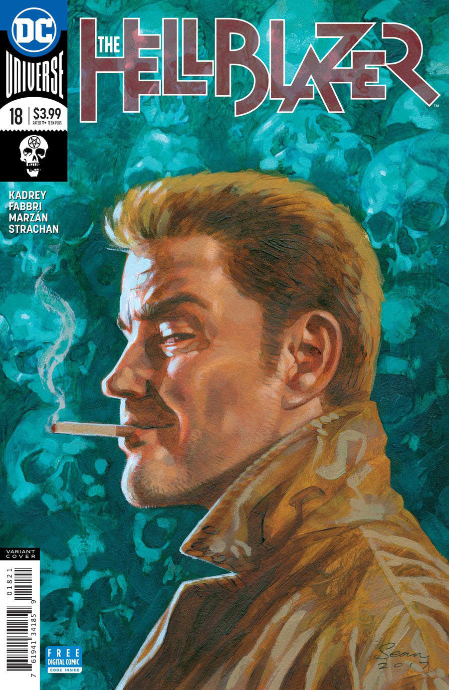 The Hellblazer #18 CVR B DC Comics 2018 FN