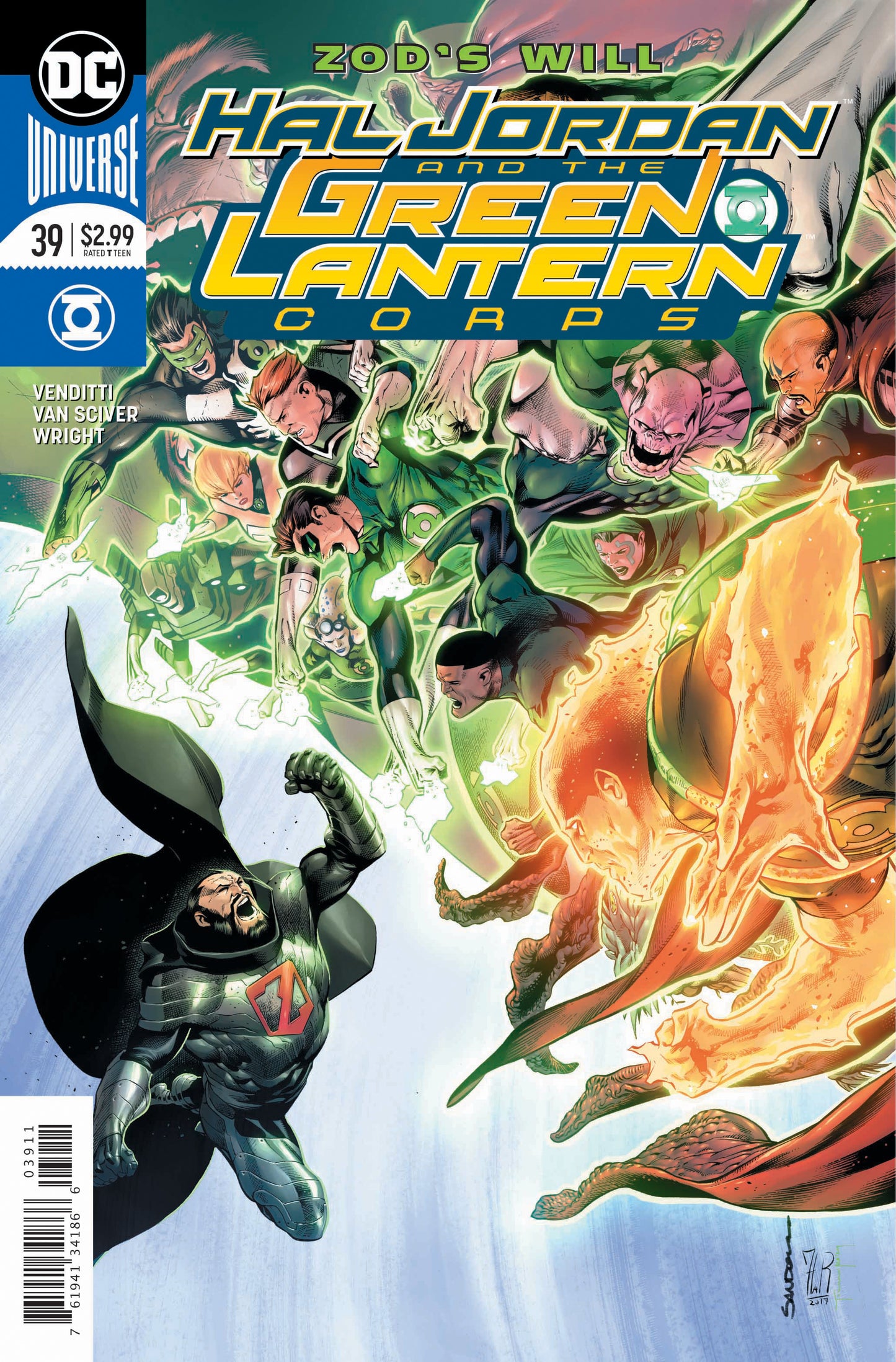 Hal Jordan & The Green Lantern Corps #39 - CVR A (FN)