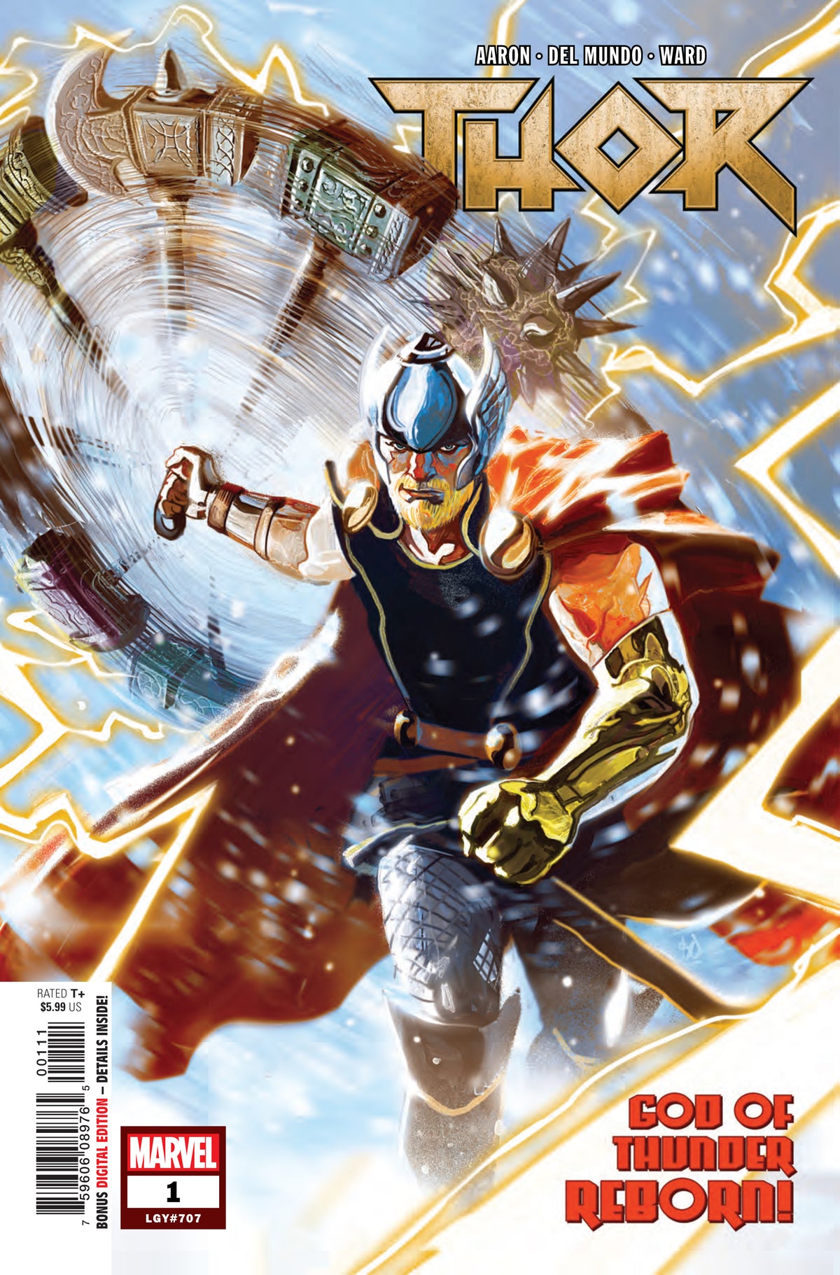 Thor #1 CVR A Marvel 2018 VF