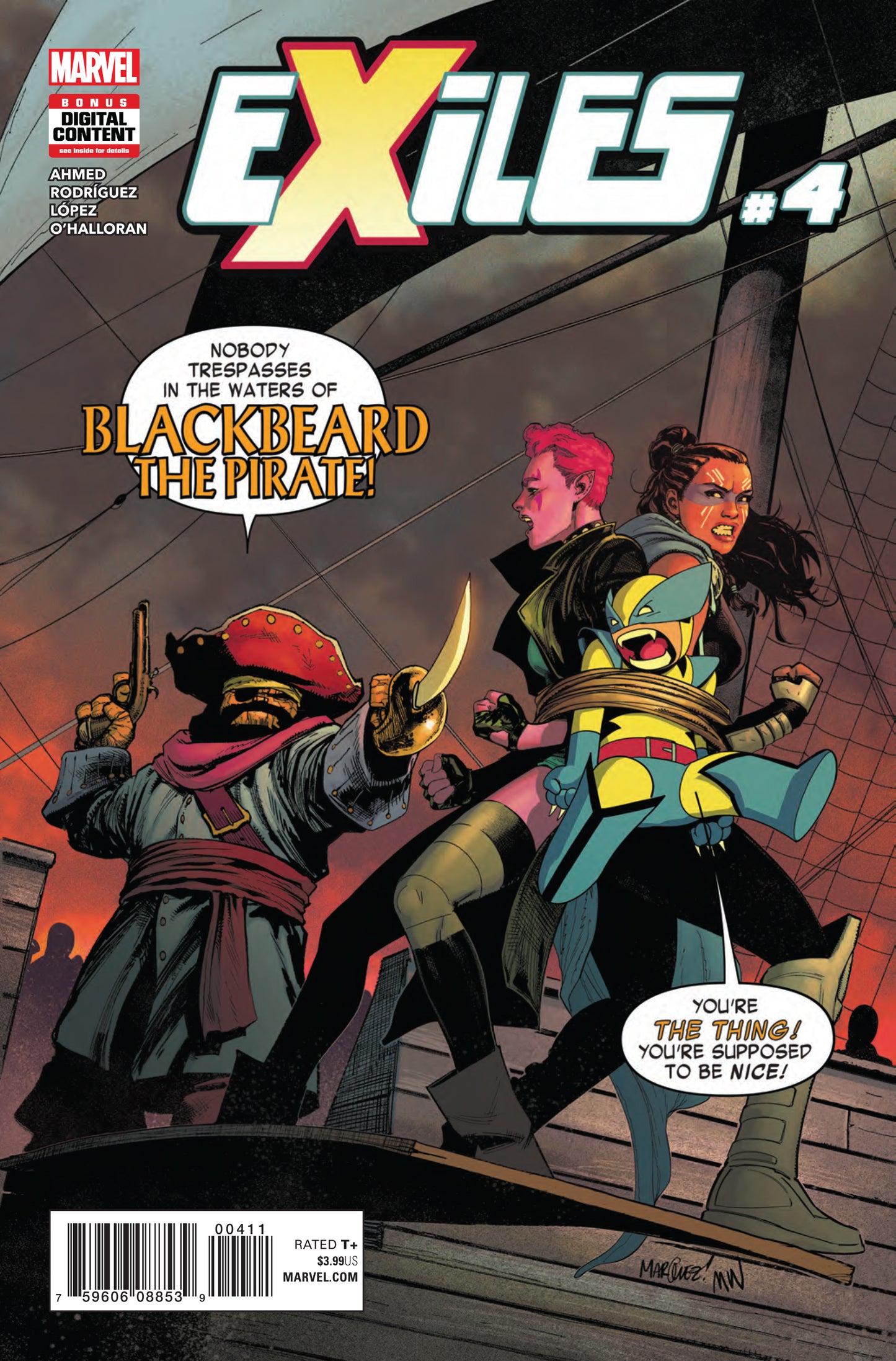 Exiles #4 - CVR A (FN)