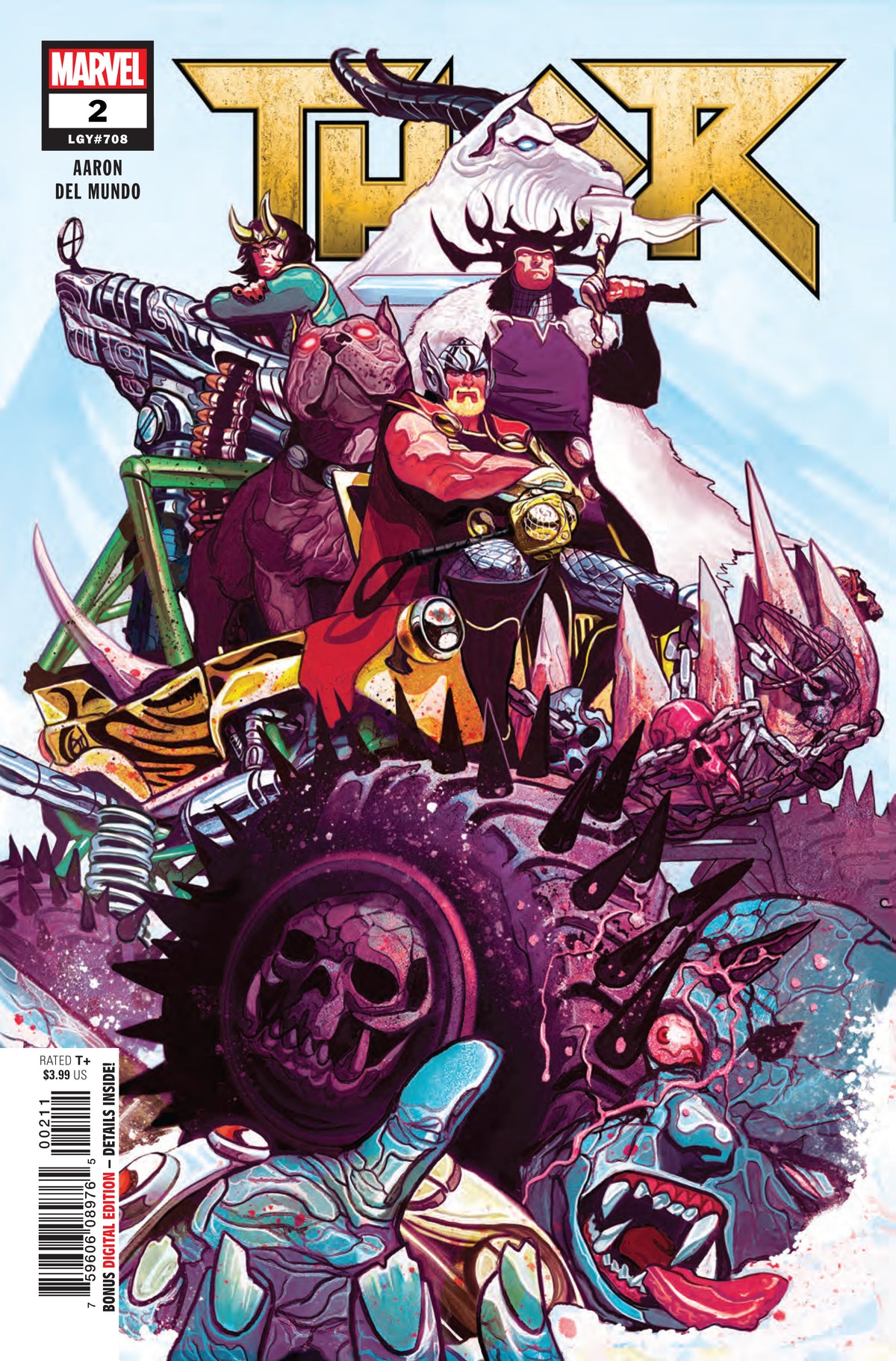 Thor #2 CVR A Marvel 2018 VF