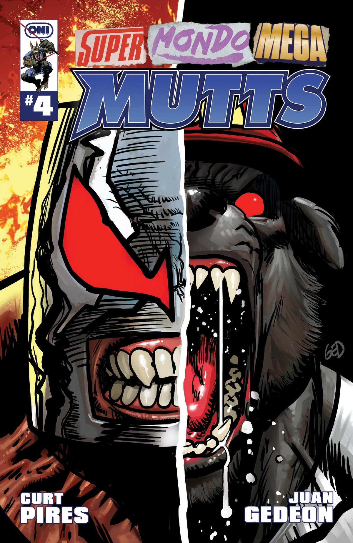 SUPER MONDO MEGA MUTTS #4 CVR A JUAN GEDEON (VF/NM) - Packrat Comics