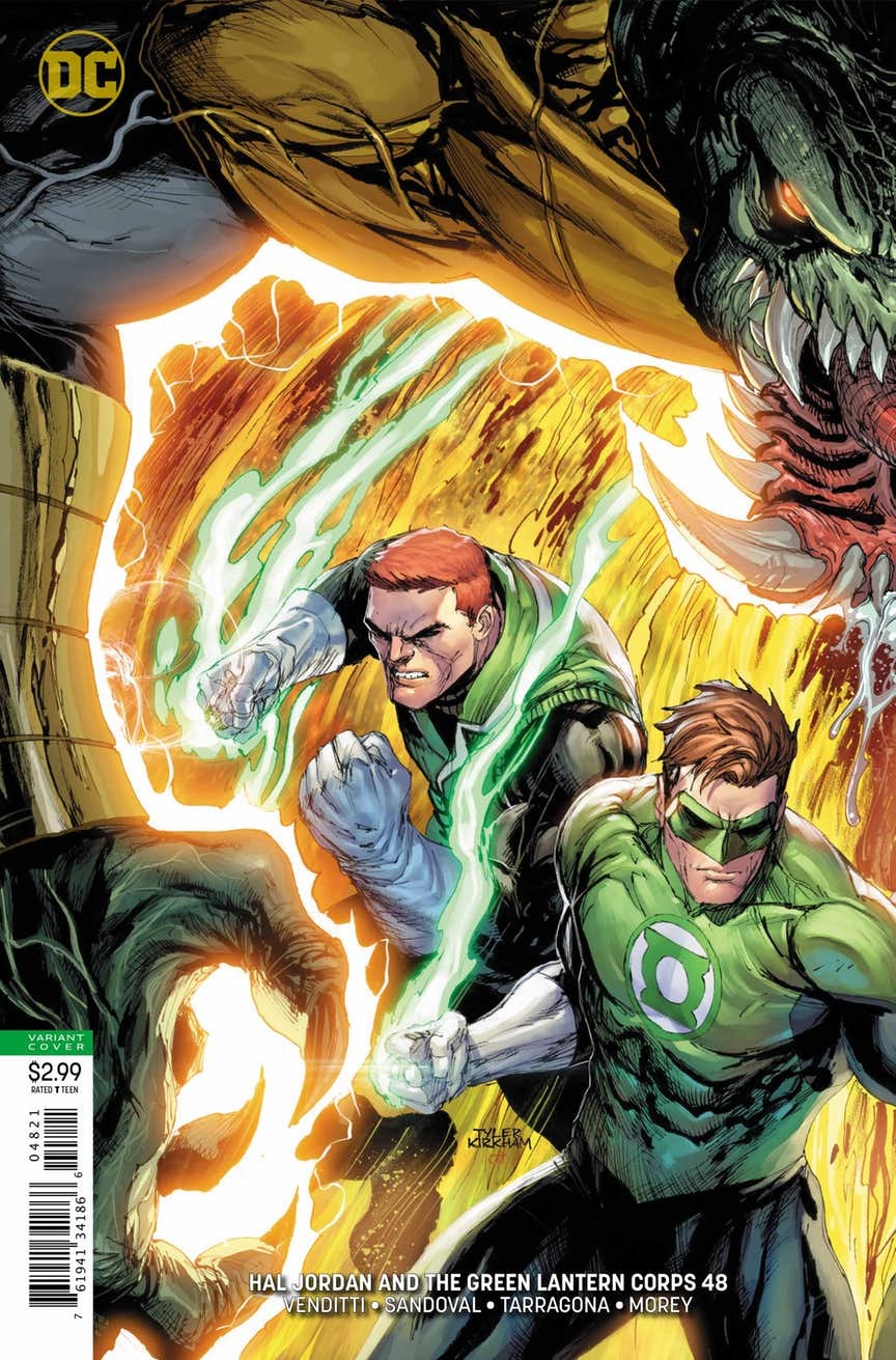 Hal Jordan & The Green Lantern Corps #48 - CVR B (FN)