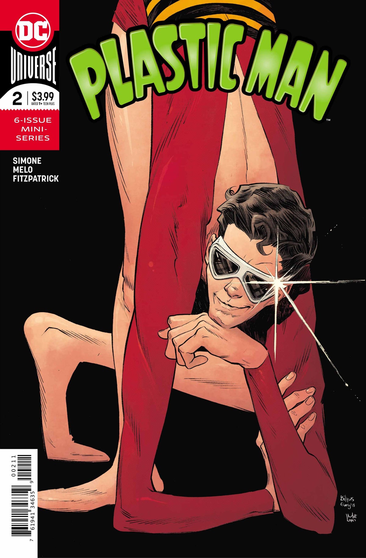 Plastic Man #2 CVR A DC Comics 2018 VF