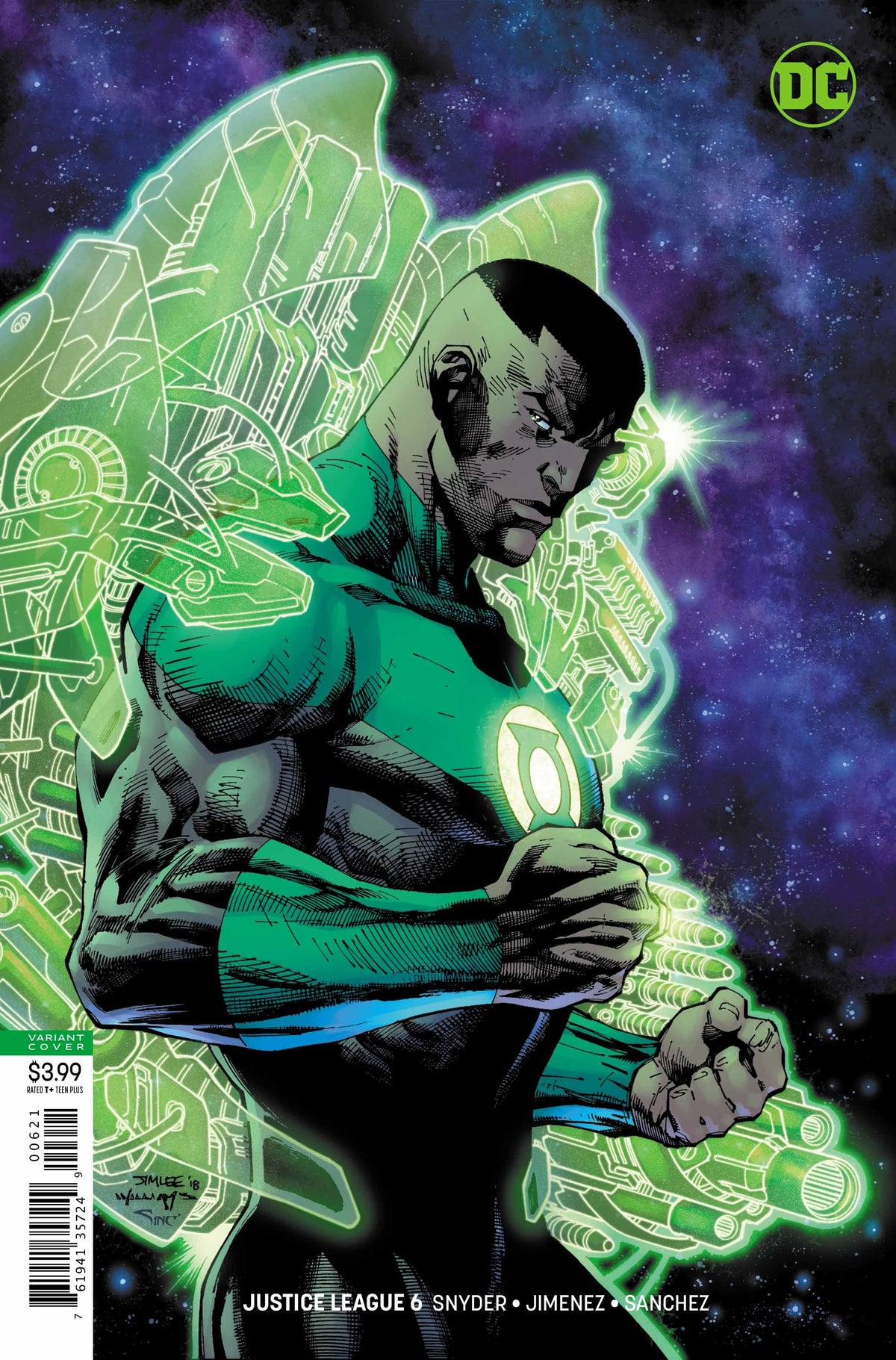 Justice League #6 CVR B DC Comics 2018 FN
