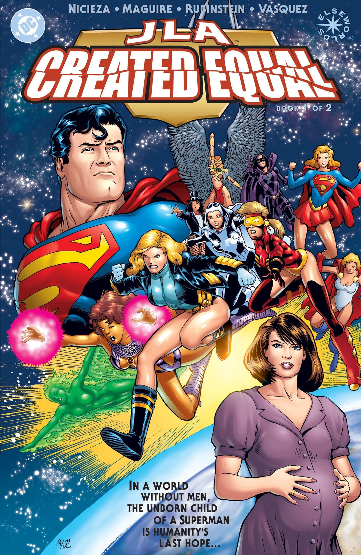 JLA: Created Equal #1 CVR A DC Comics 2000 VF