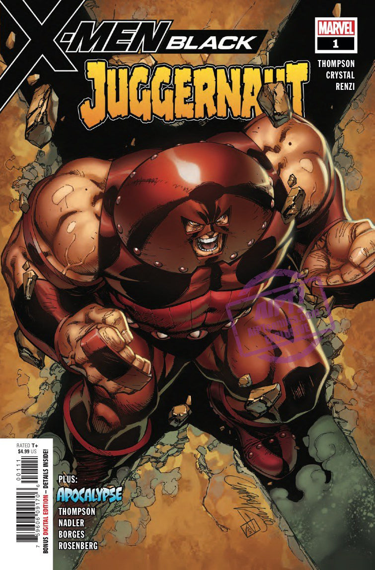 X-Men: Black - Juggernaut #1 - CVR A (VF)