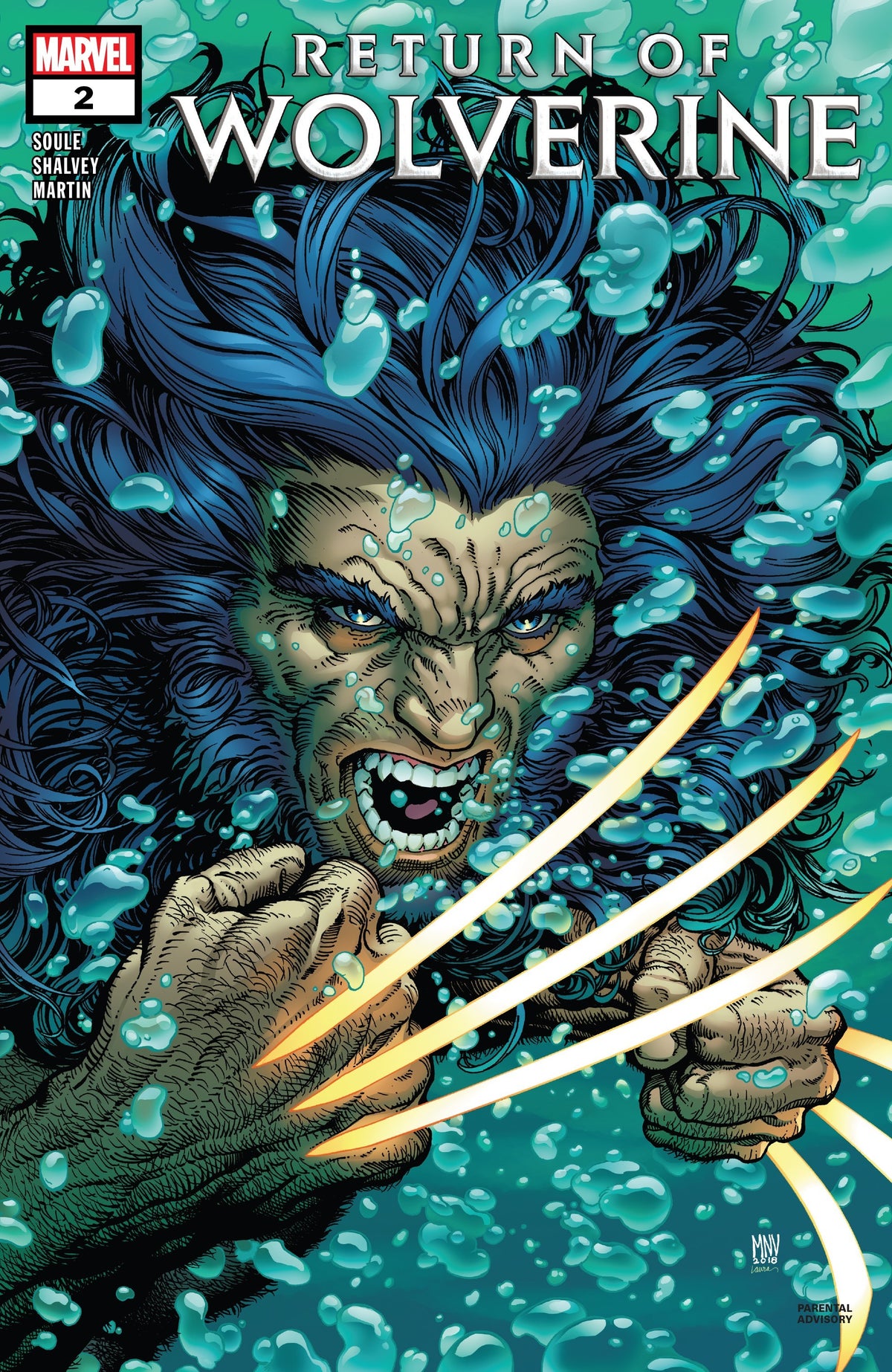 Return of Wolverine #2 CVR A Marvel 2018 FN