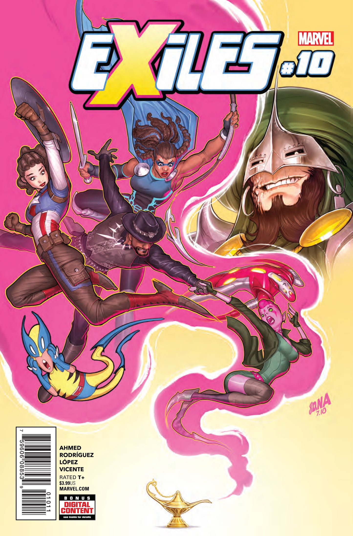 Exiles #10 - CVR A (FN)