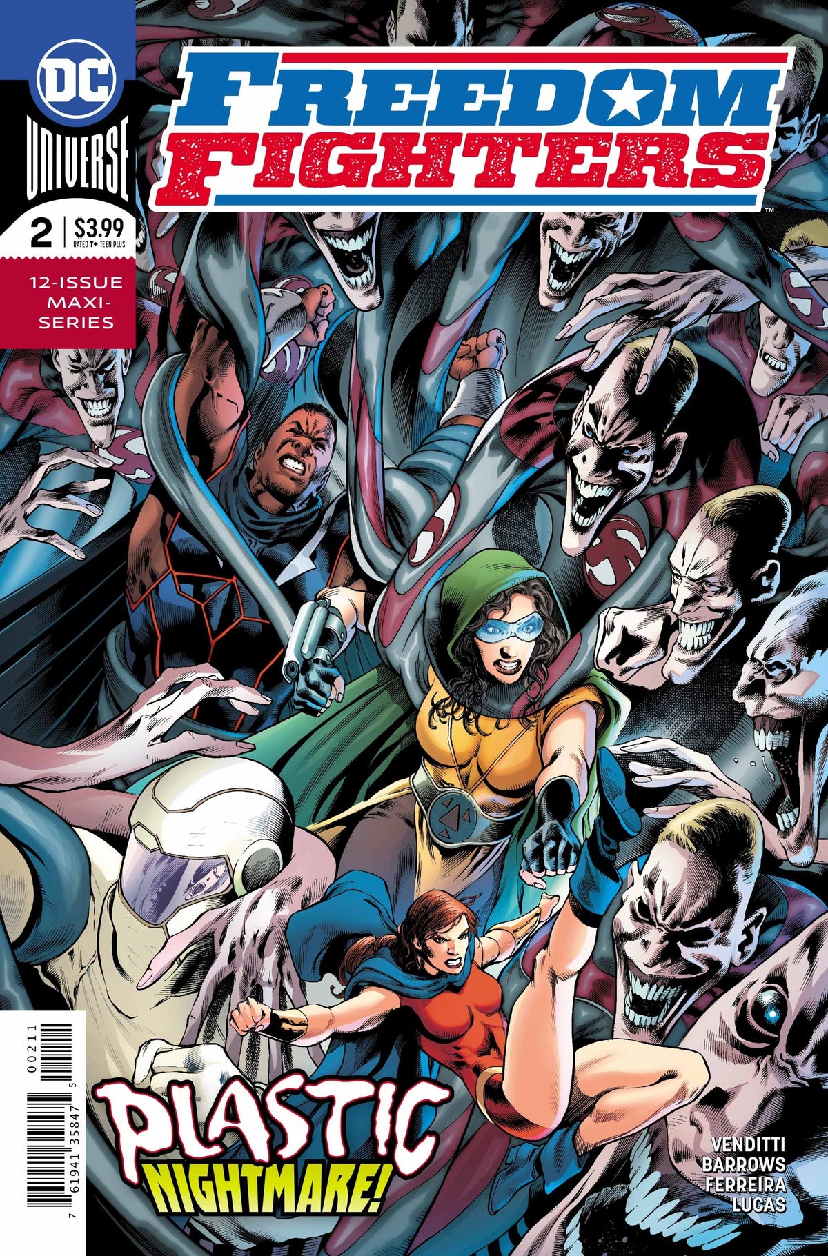Freedom Fighters #2 CVR A DC Comics 2019 FN