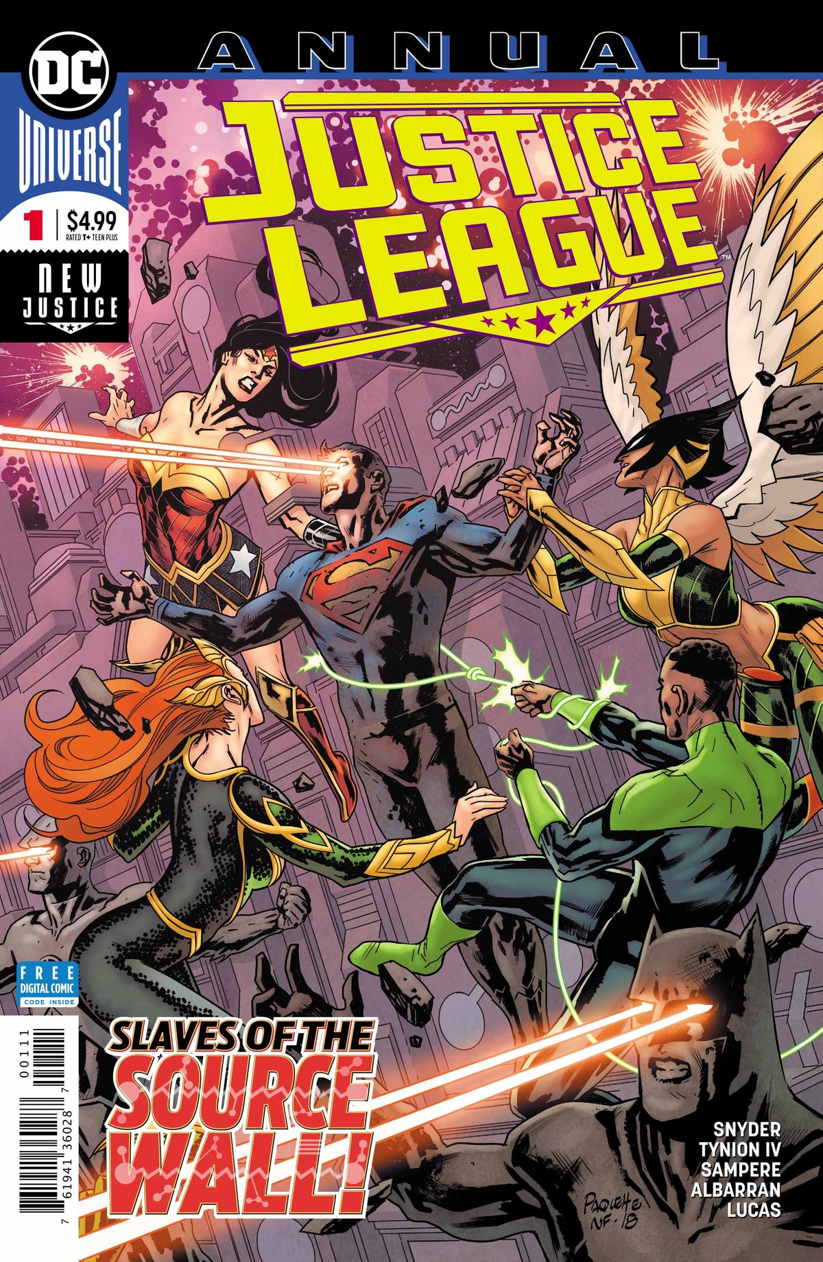 Justice League Annual #1 CVR A DC Comics 2019 FN