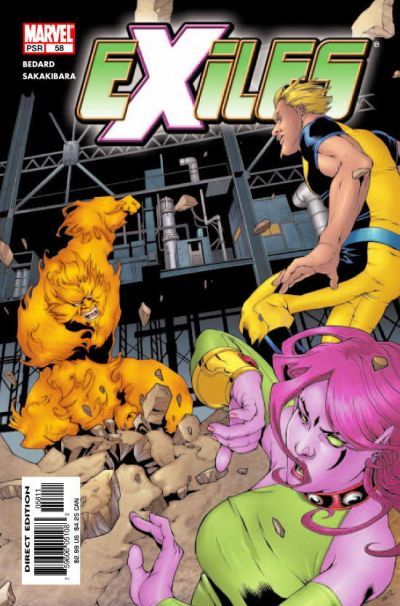 Exiles #58 CVR A Marvel 2005 VF