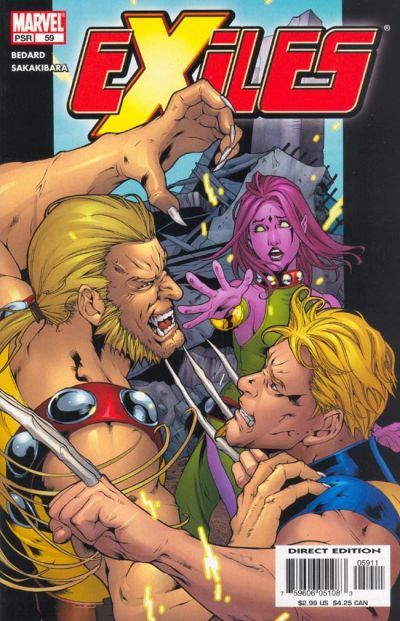 Exiles #59 CVR A Marvel 2005 VF