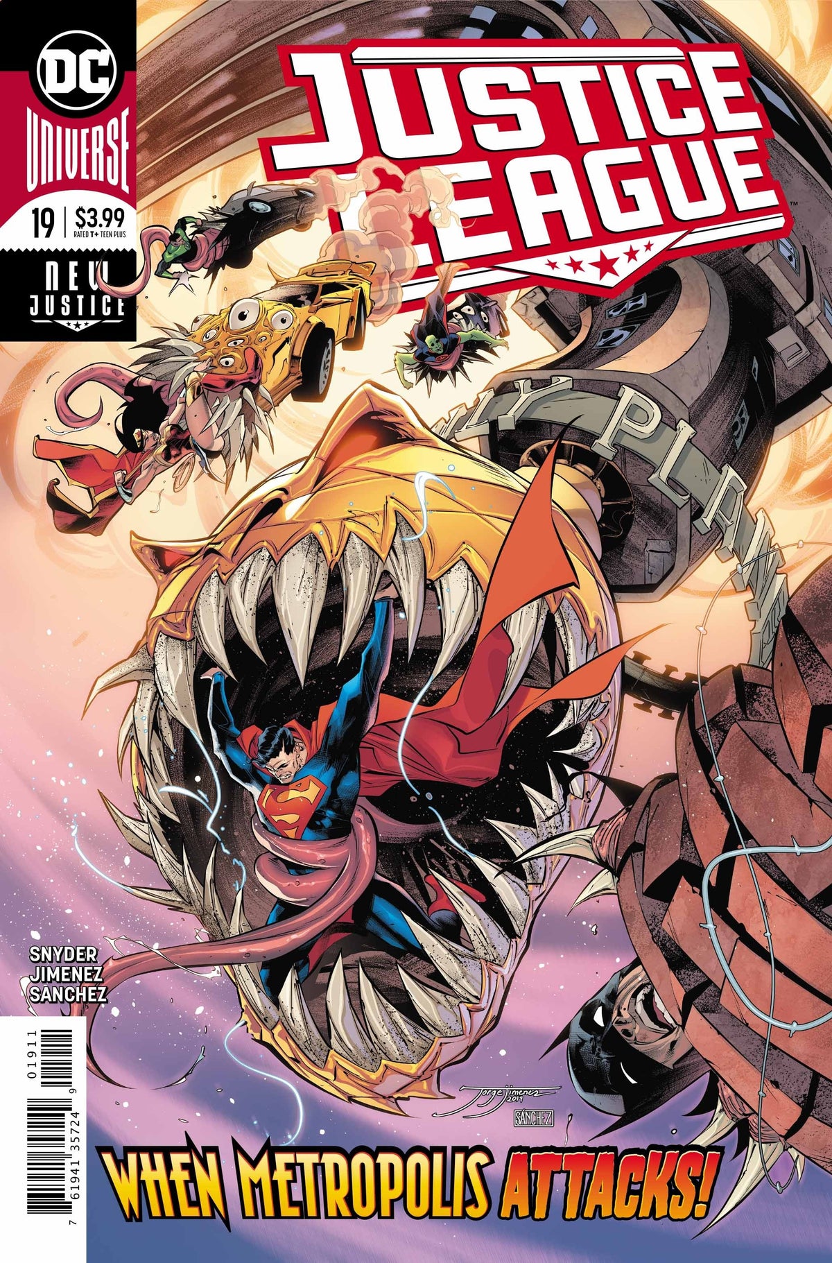 Justice League #19 CVR A DC Comics 2019 FN