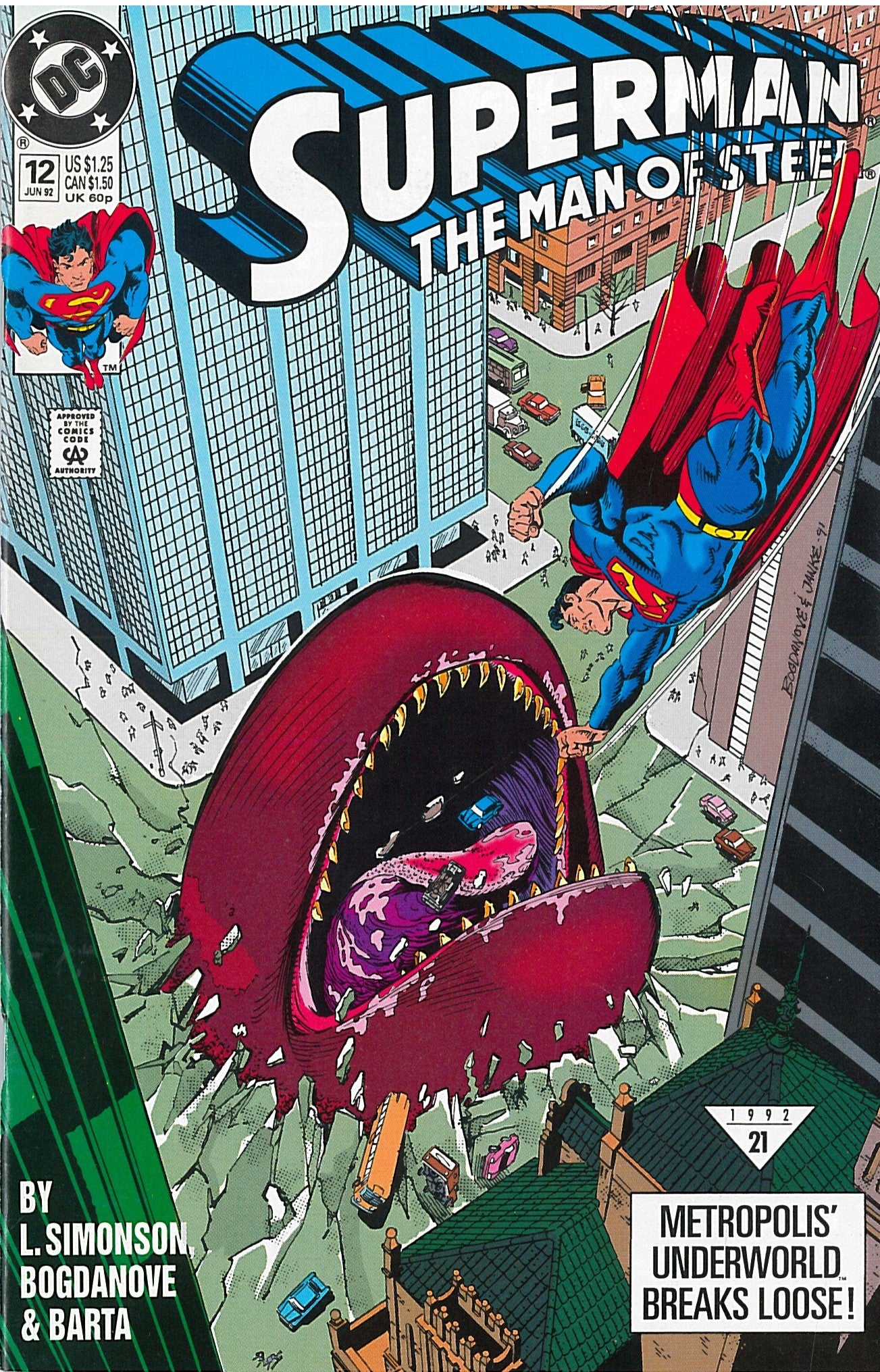 Superman: The Man of Steel #12 - CVR A (FN)