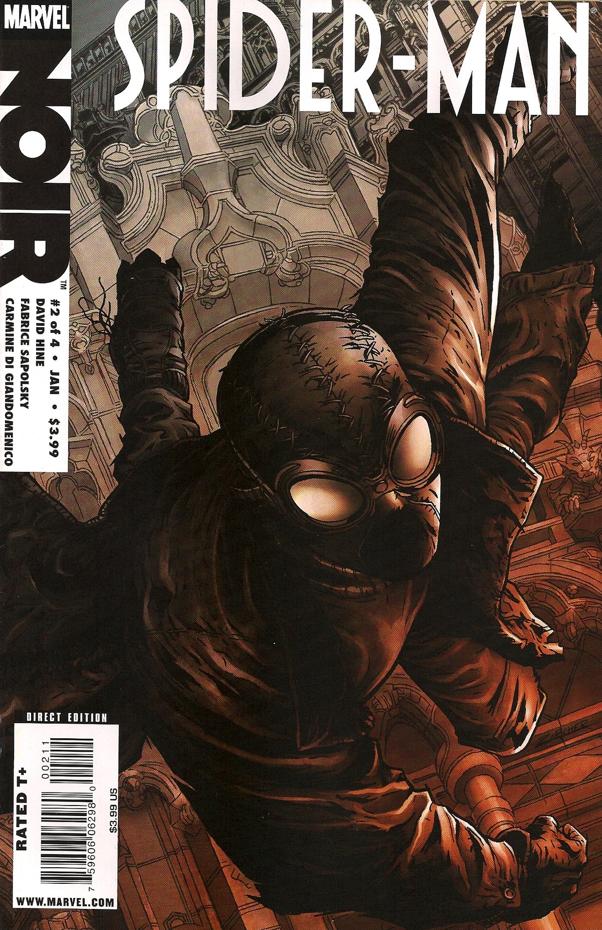 Spider-Man: Noir #2 CVR A Marvel 2009 VF