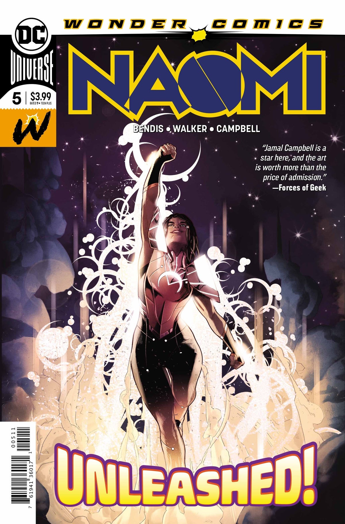 Naomi #5 CVR A DC Comics 2019 FN