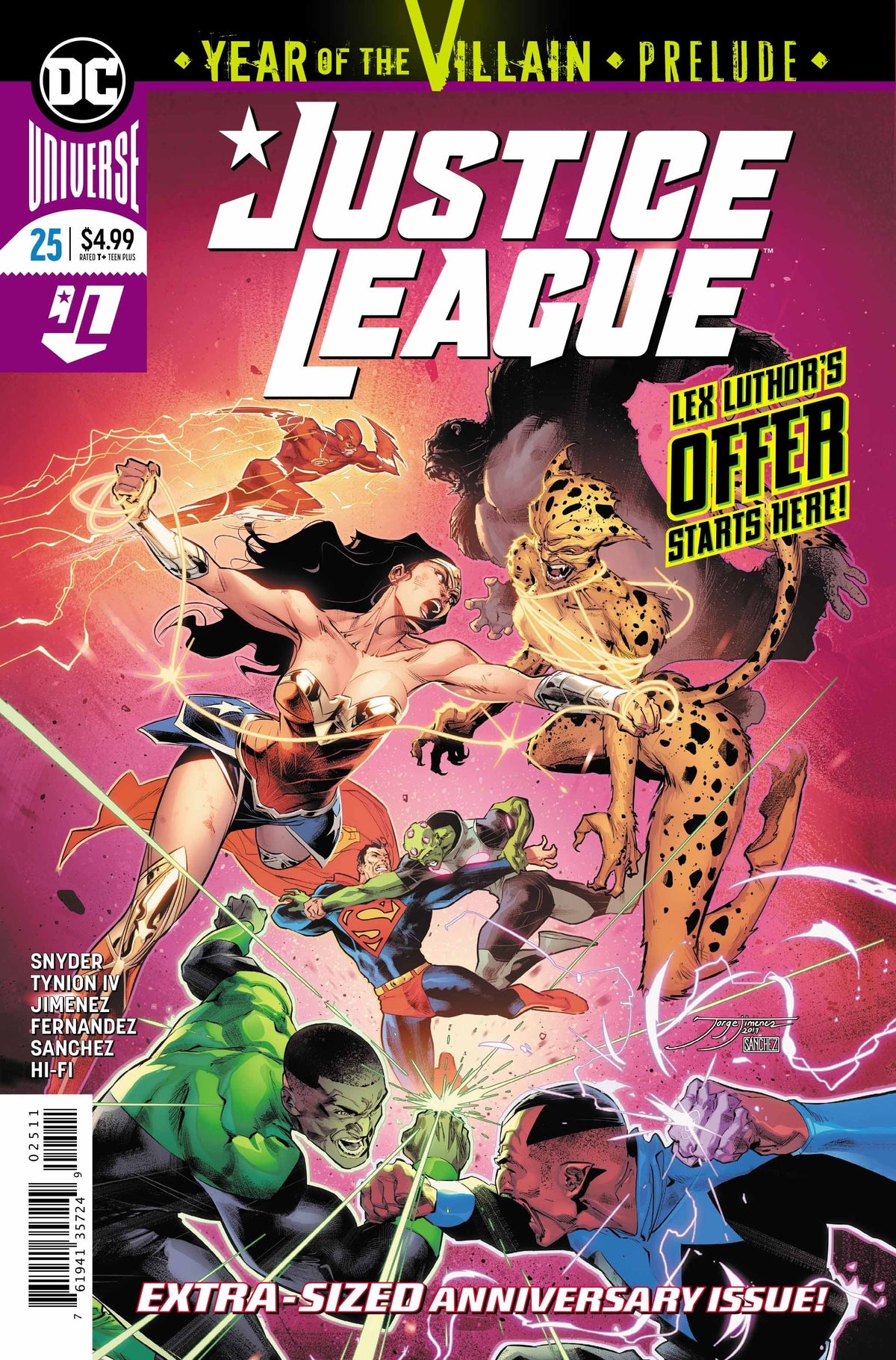 Justice League #25 CVR A DC Comics 2019 FN