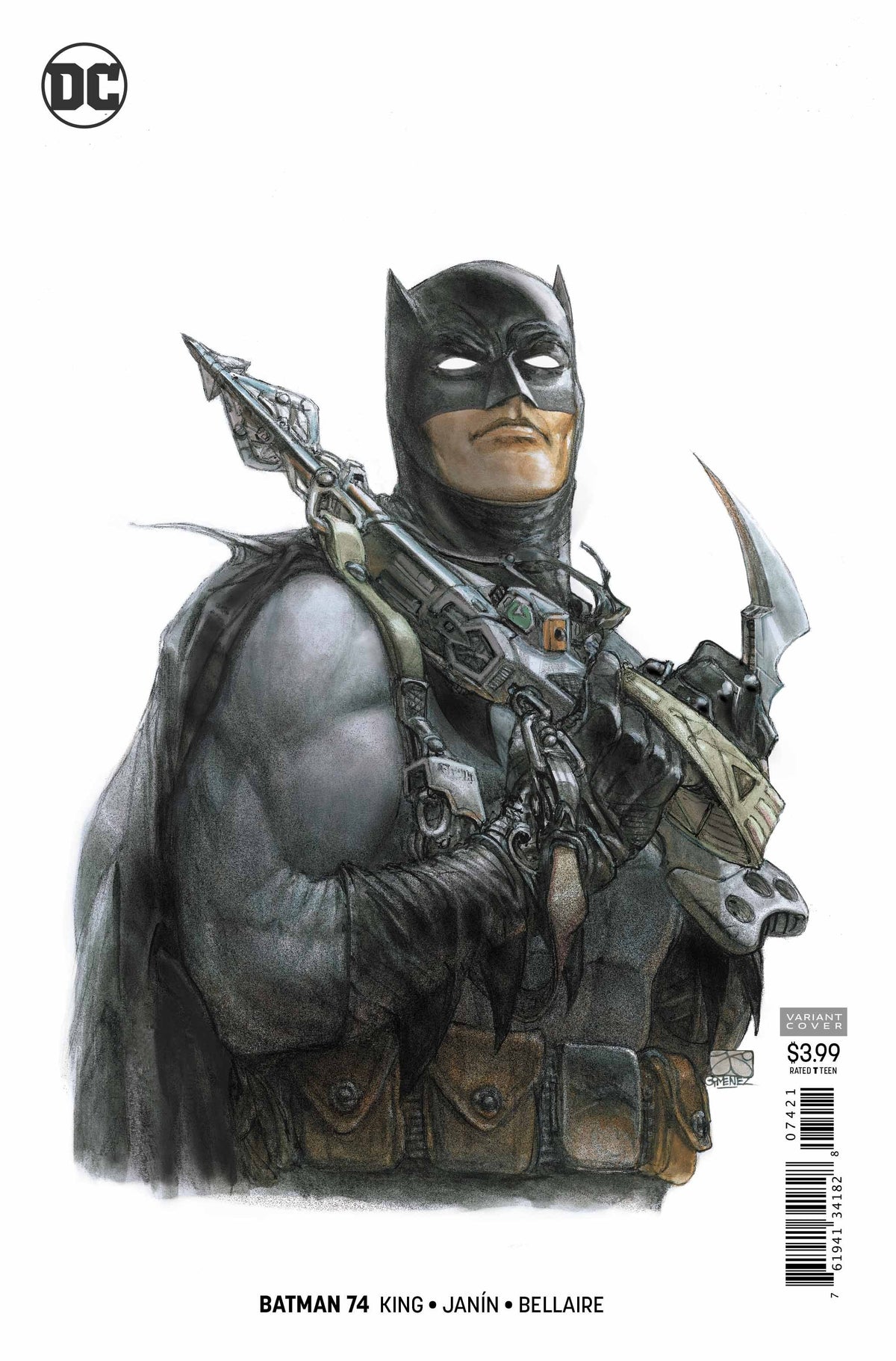Batman #74 CVR B DC Comics 2019 VF/NM