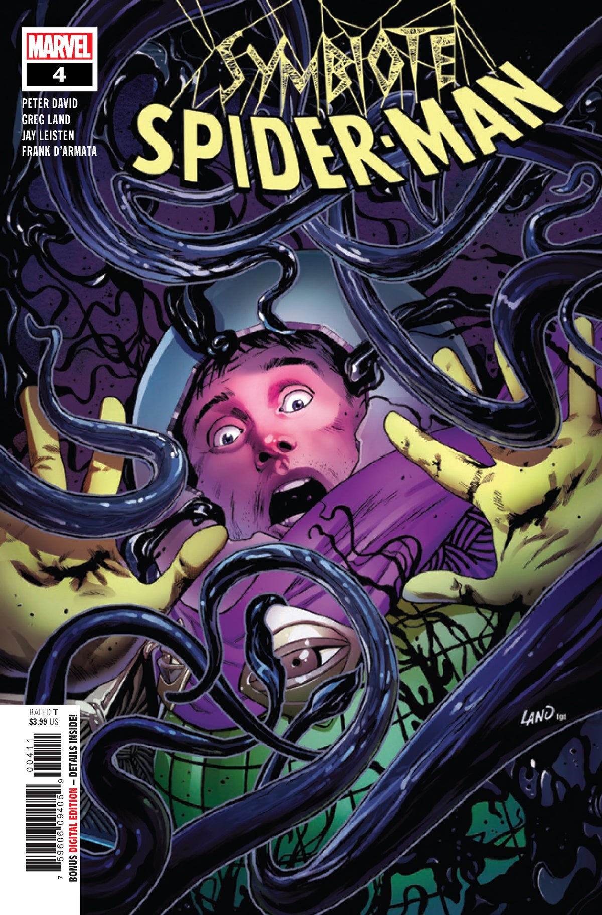 Symbiote Spider-Man #4 CVR A Marvel 2019 FN