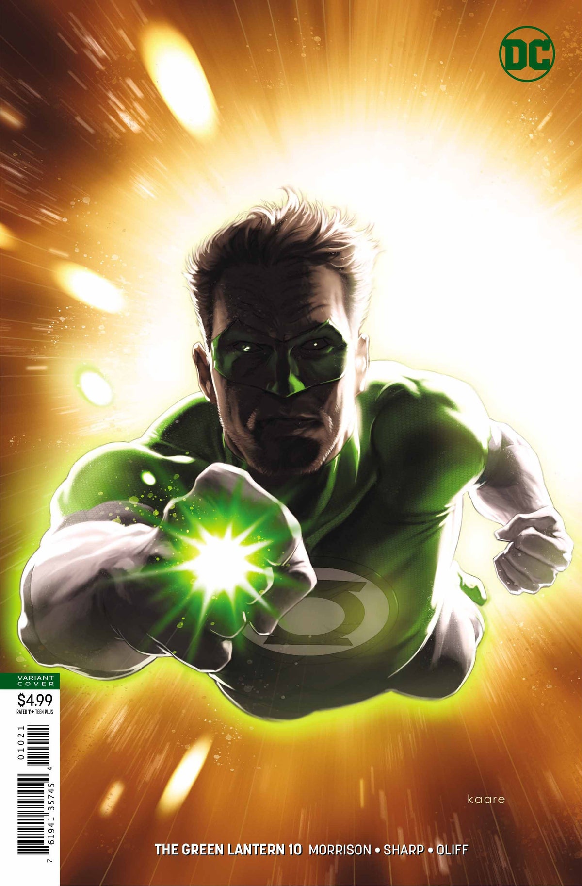 The Green Lantern #10 CVR B DC Comics 2019 VF