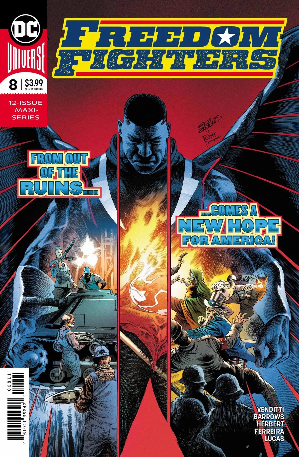 Freedom Fighters #8 CVR A DC Comics 2019 FN