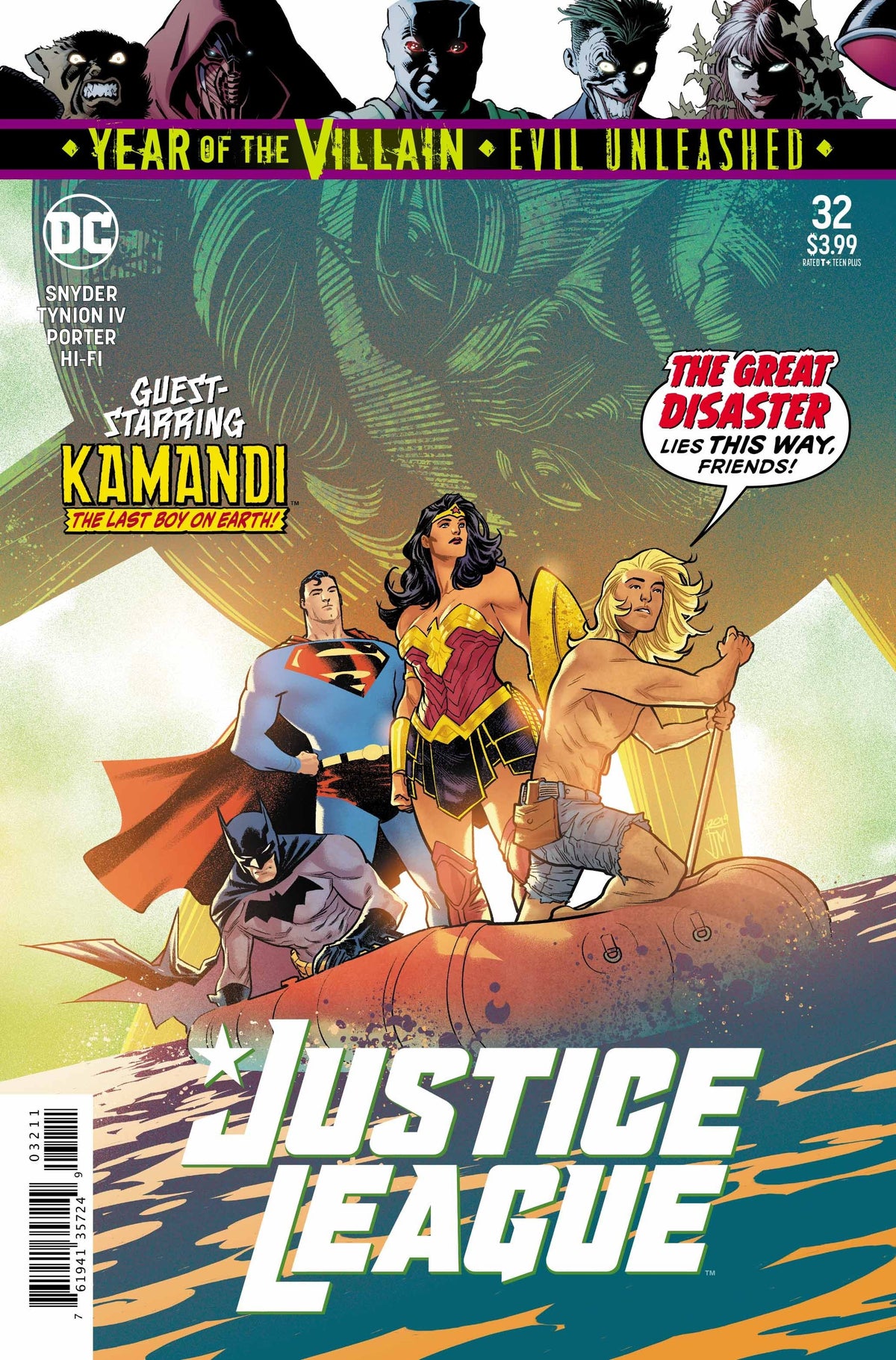 Justice League #32 CVR A DC Comics 2019 FN