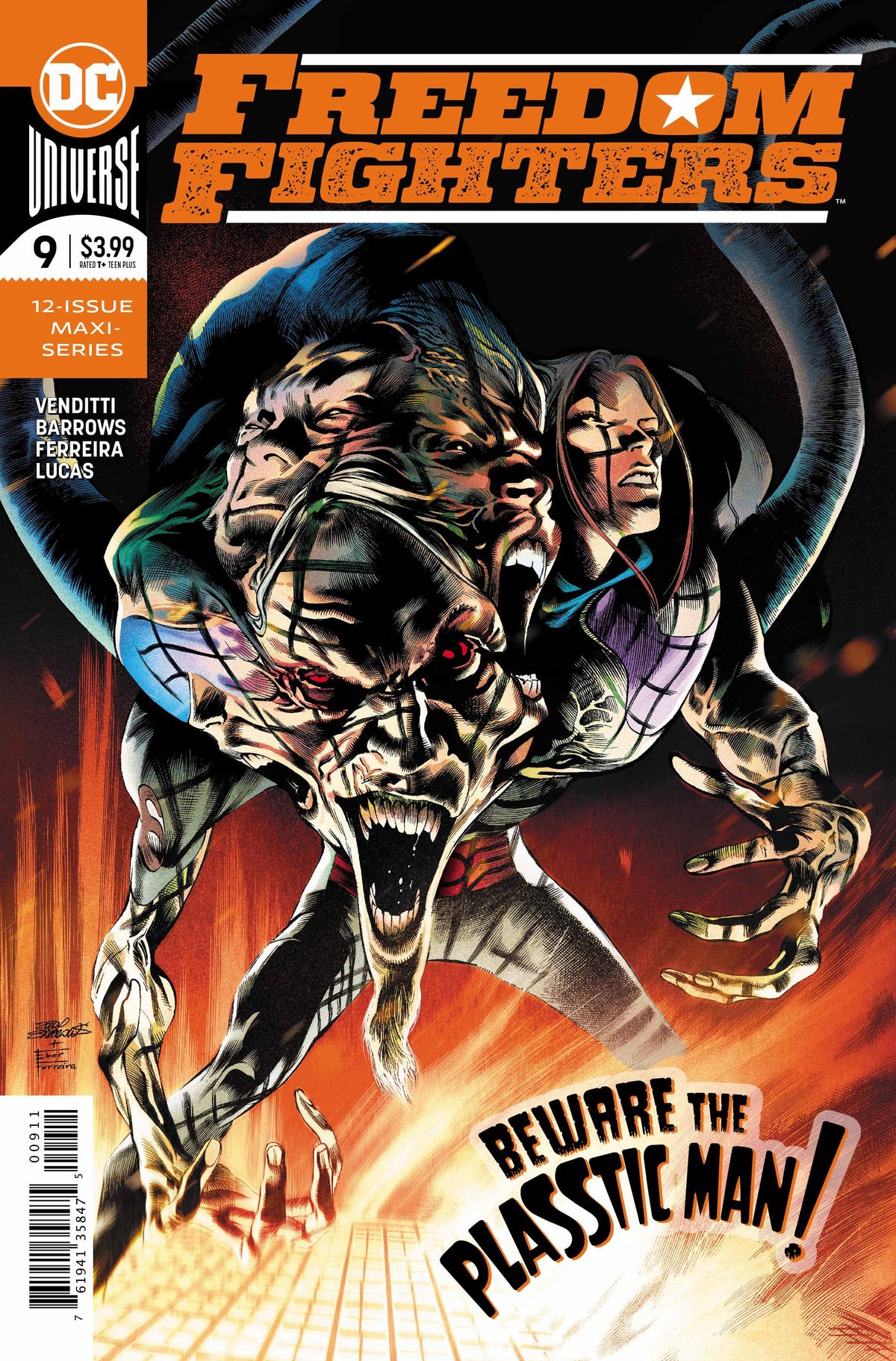 Freedom Fighters #9 CVR A DC Comics 2019 FN