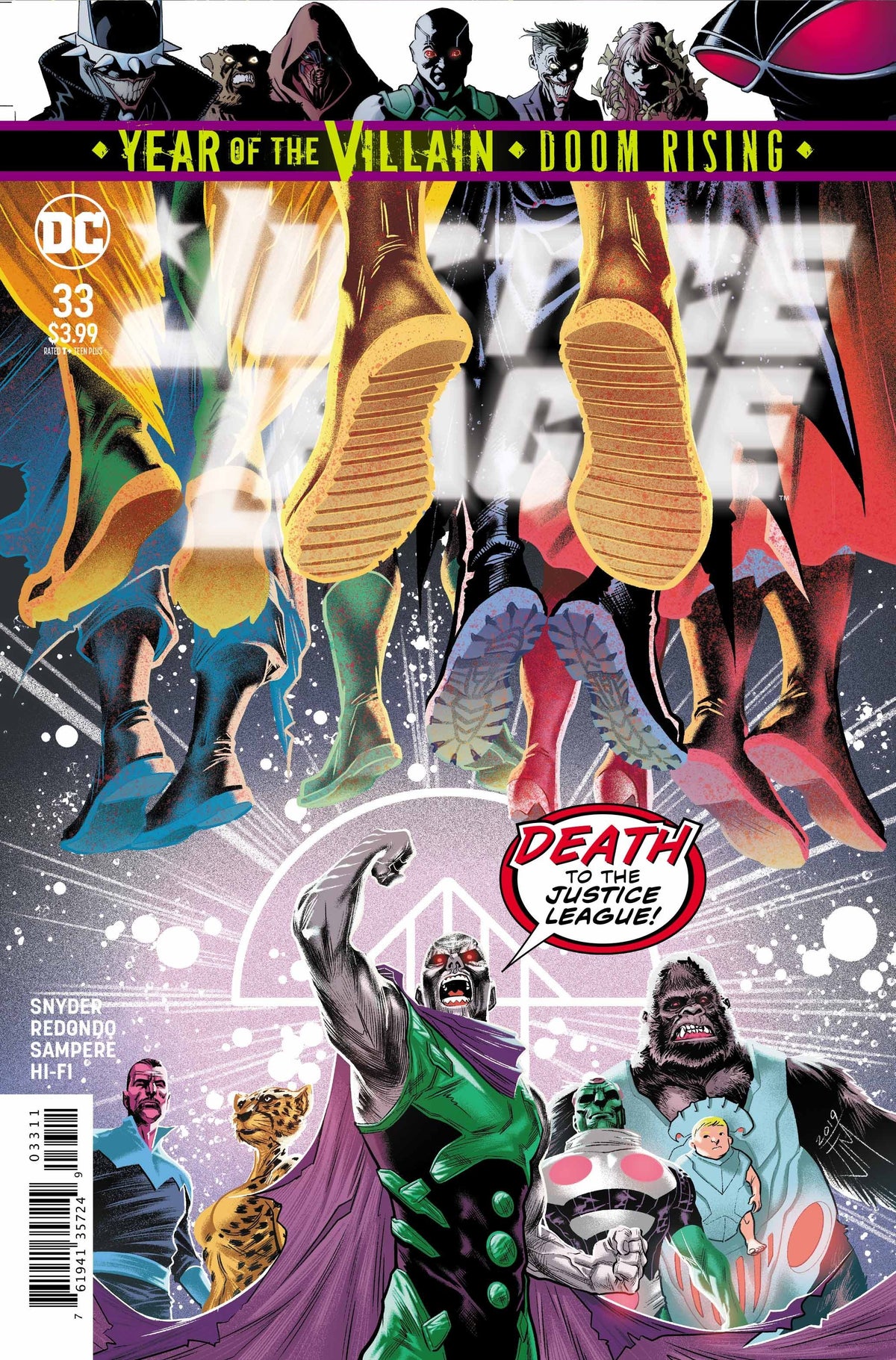 Justice League #33 CVR A DC Comics 2019 FN